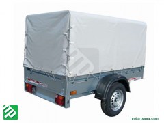 H7 S.F. con centinatura smontabile e telone in PVC personalizzabile